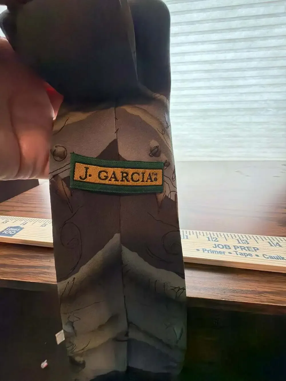 J. Garcia Silk Tie Like a Twittering Machine Collection Fourteen
